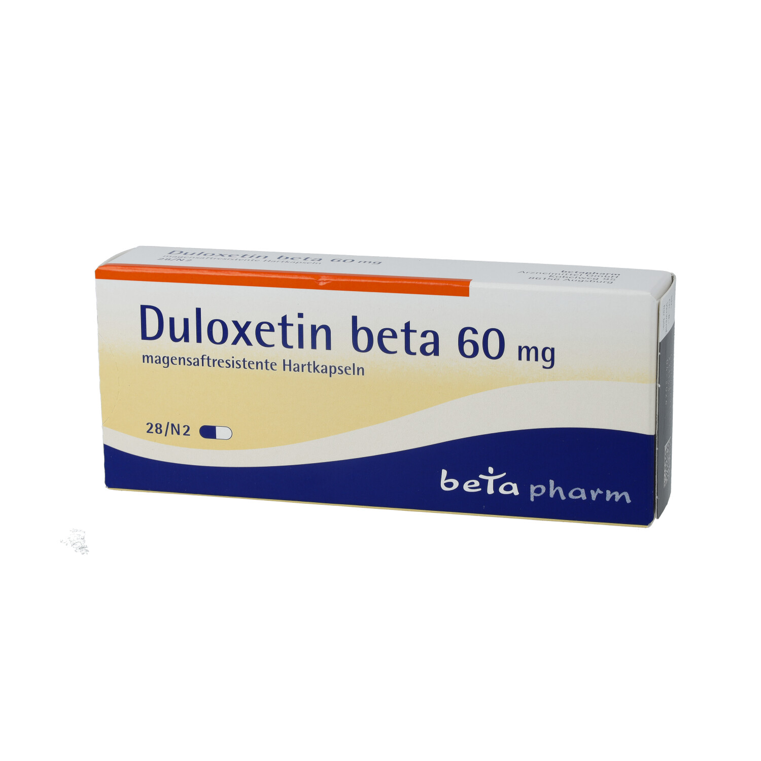 DULOXETIN beta 60 mg magensaftresistente Hartkaps.