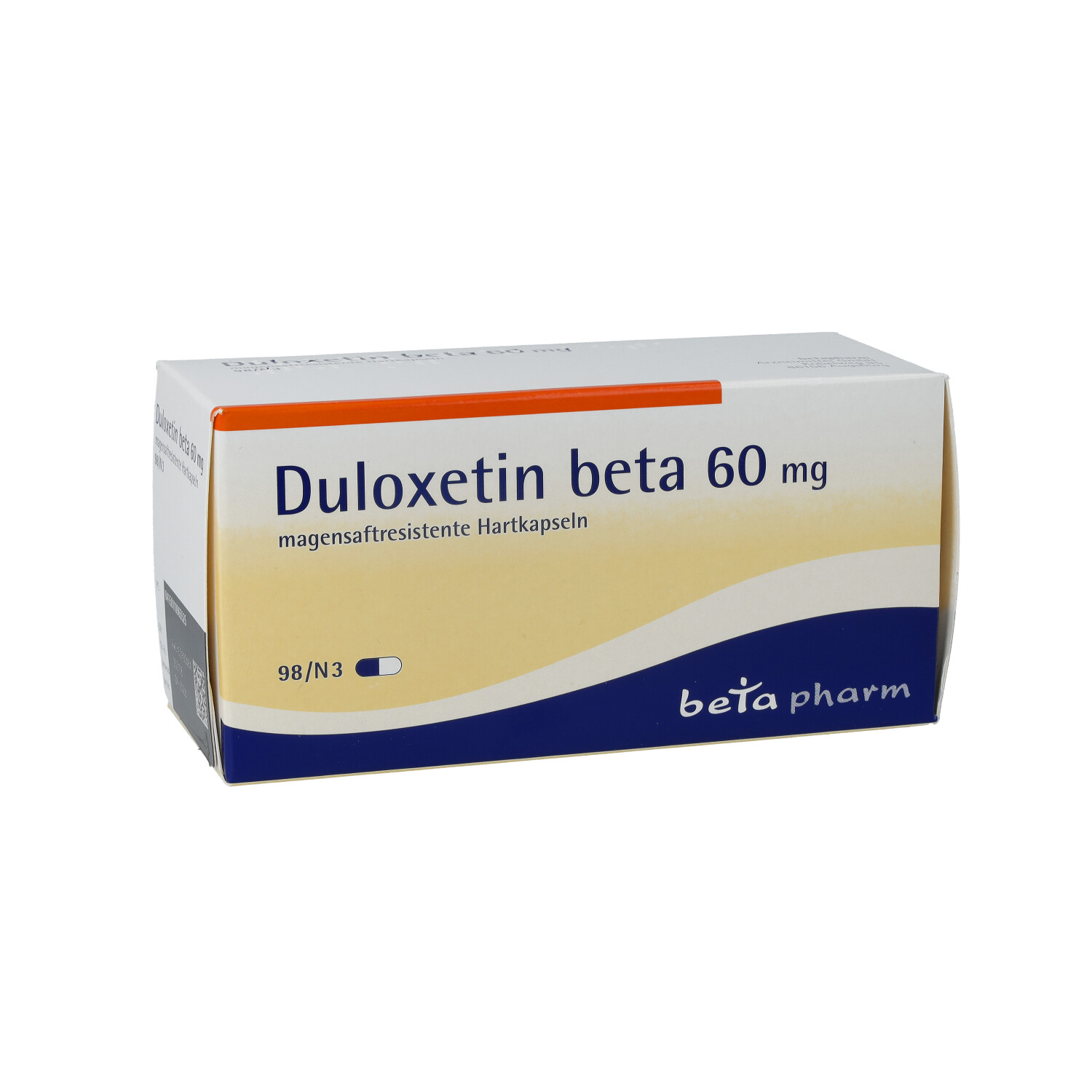 DULOXETIN beta 60 mg magensaftresistente Hartkaps.