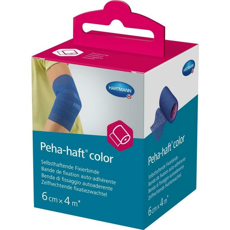 PEHA-HAFT Color Fixierb.latexfrei 6 cmx4 m blau