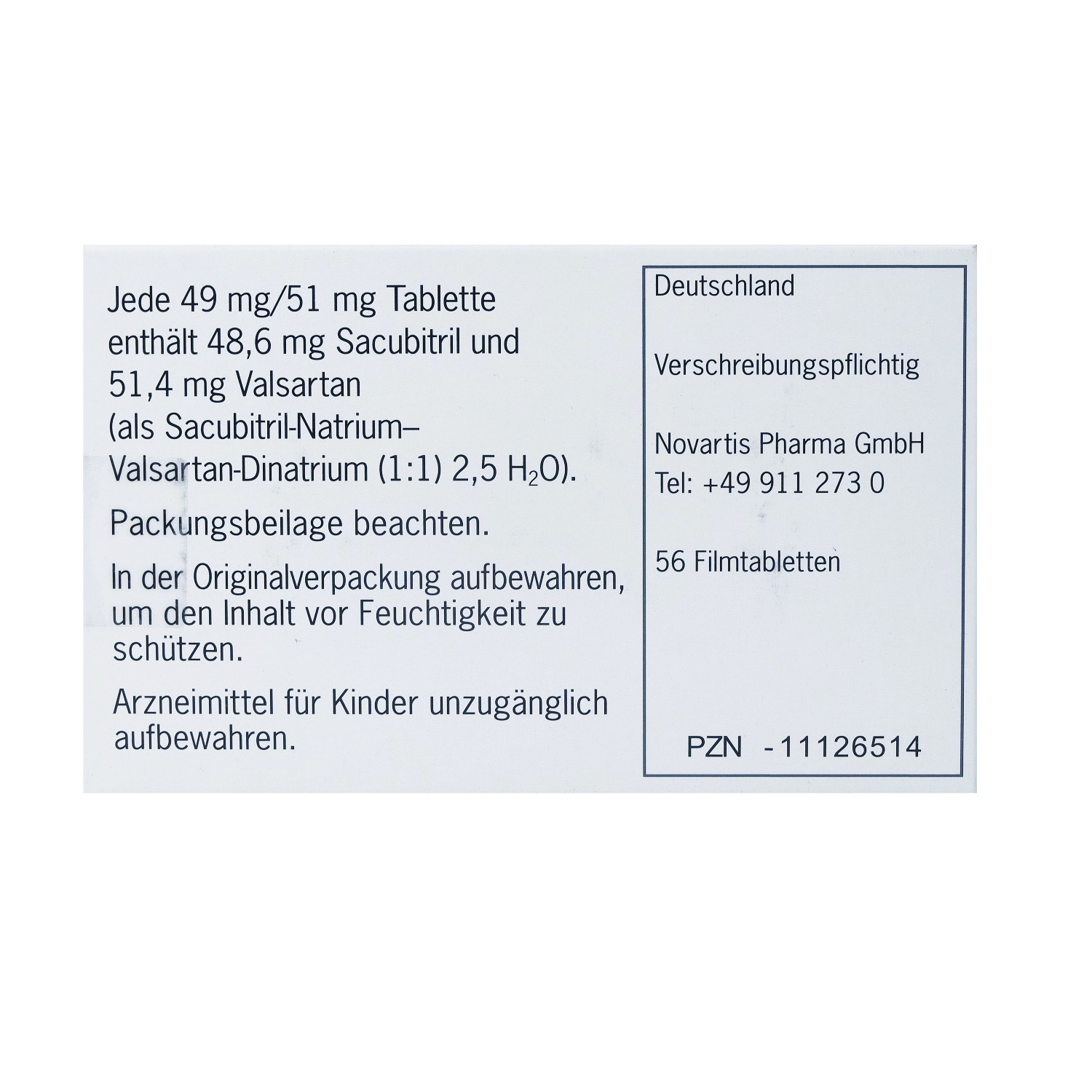 ENTRESTO 49 mg/51 mg Filmtabletten