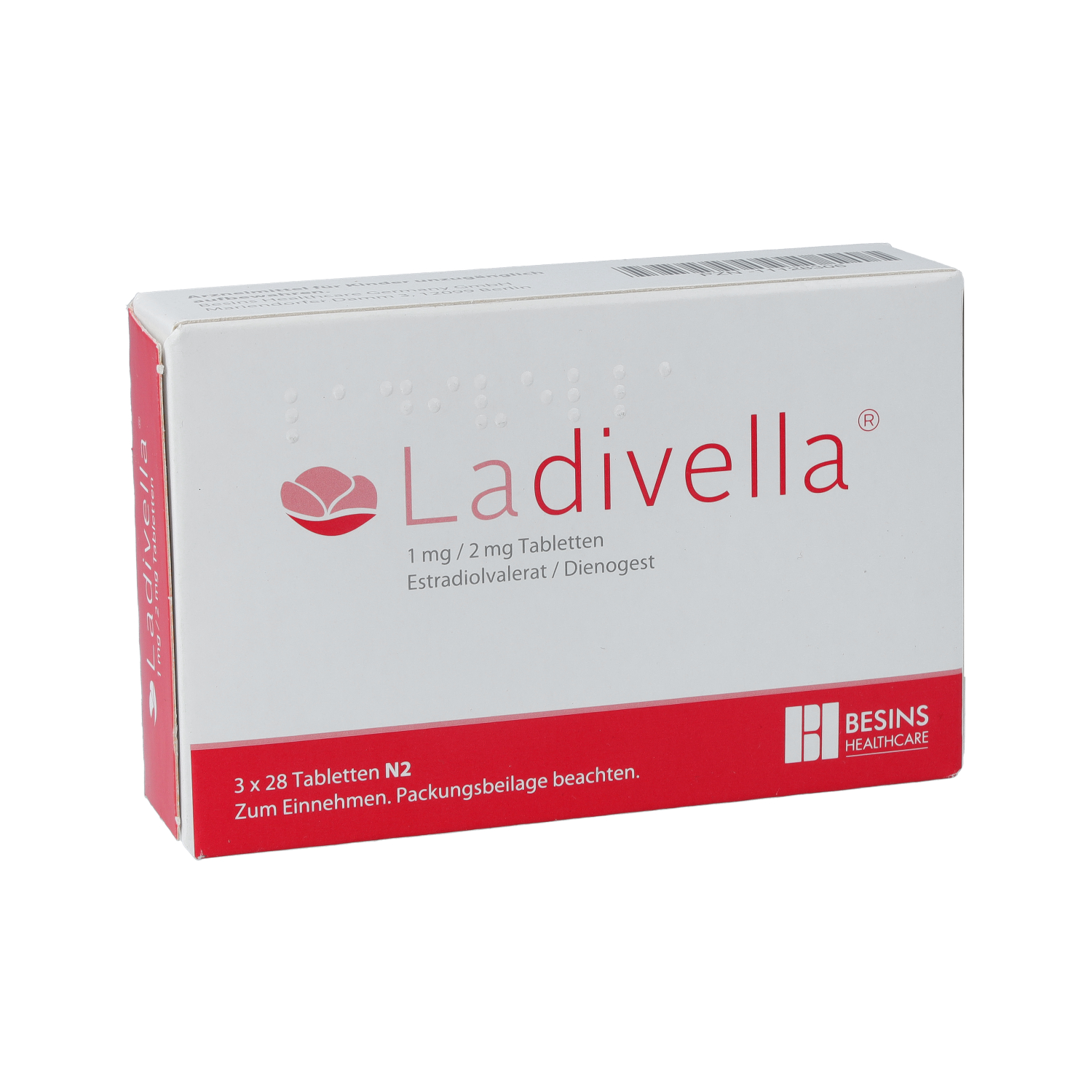 LADIVELLA 1 mg/2 mg Tabletten