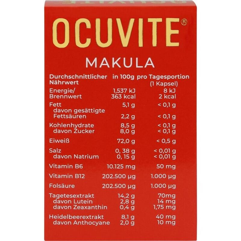 OCUVITE Makula Kapseln