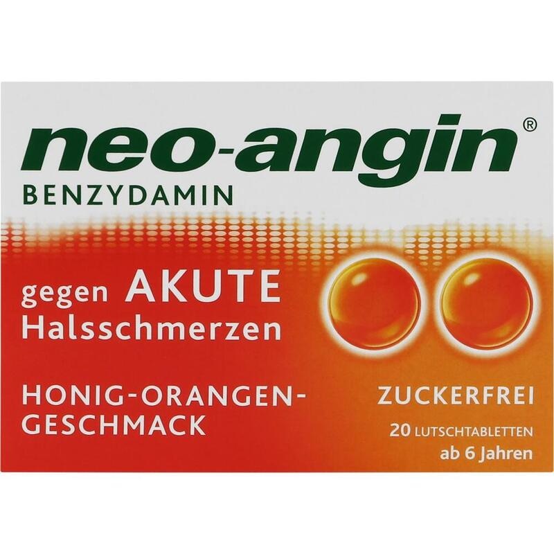 NEO-ANGIN Benzydamin akute Halsschmerz.Honig-Oran.