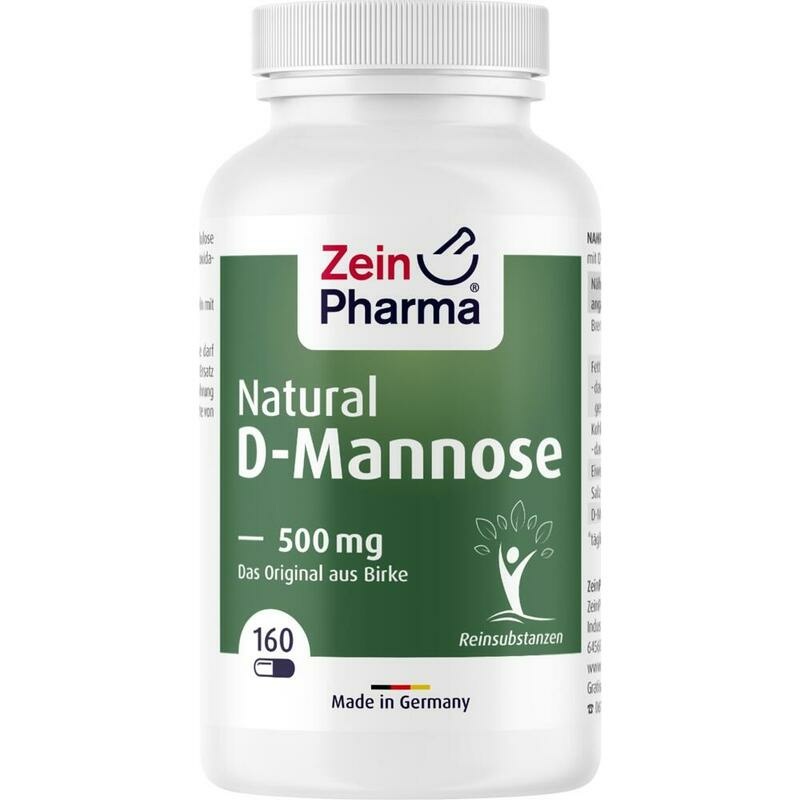 NATURAL D-Mannose 500 mg Kapseln