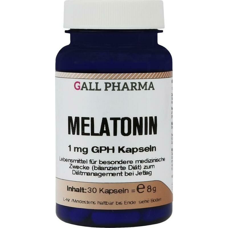 MELATONIN 1 mg GPH Kapseln