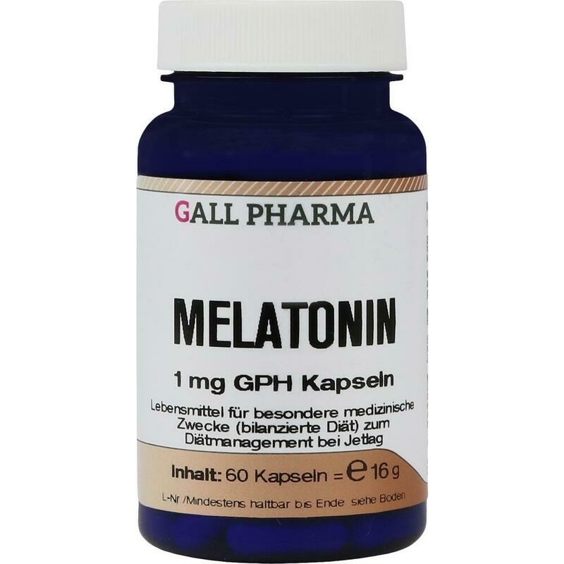 MELATONIN 1 mg GPH Kapseln