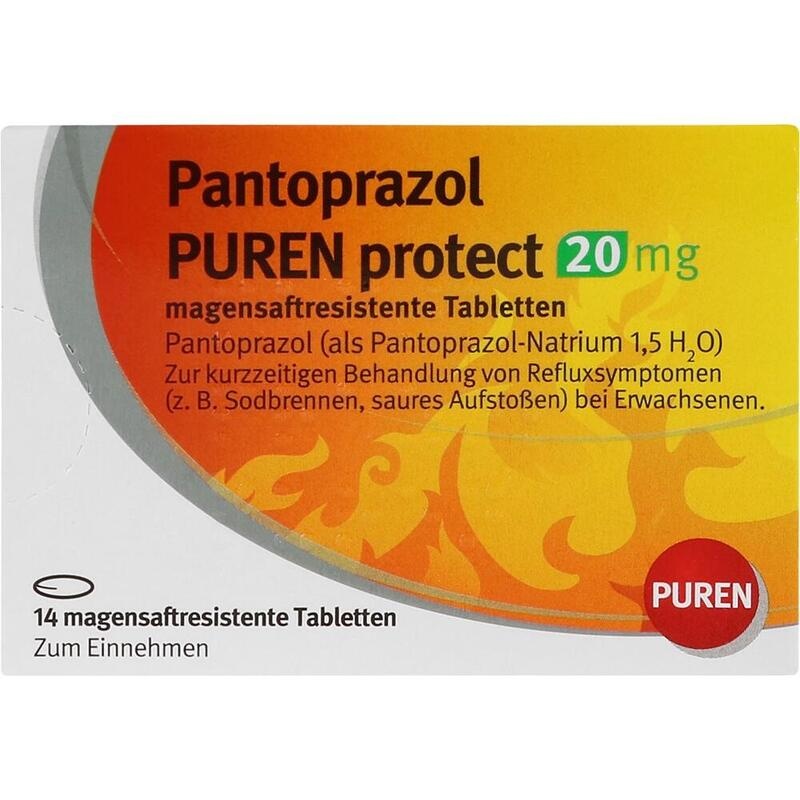 PANTOPRAZOL PUREN protect 20 mg magensaftres.Tabl.