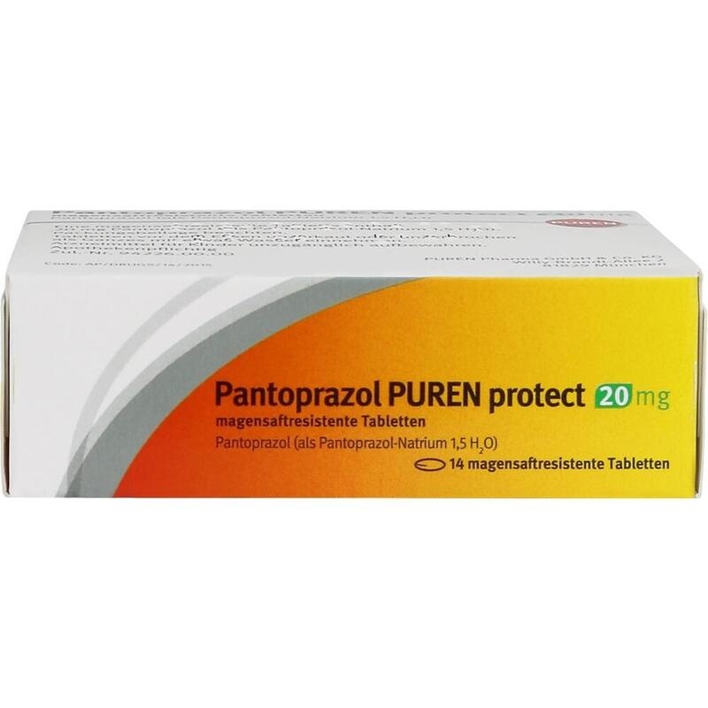 PANTOPRAZOL PUREN protect 20 mg magensaftres.Tabl.