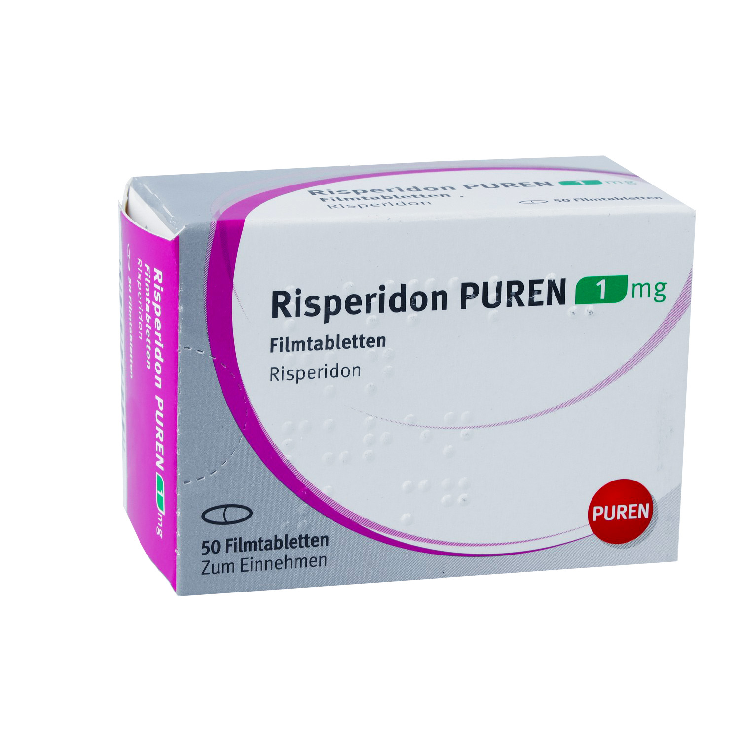 RISPERIDON PUREN 1 mg Filmtabletten