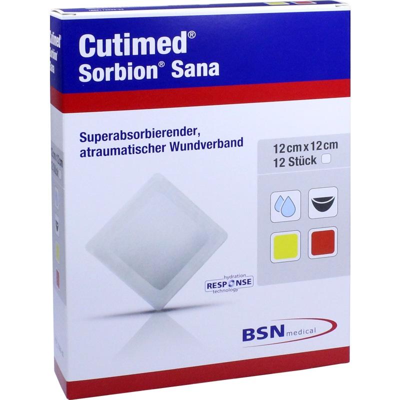 CUTIMED Sorbion SANA Wundauflage 12x12 cm