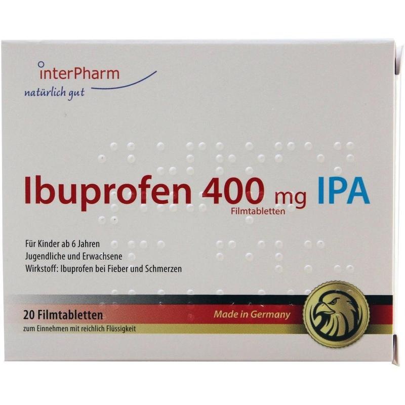 IBUPROFEN 400 mg IPA Filmtabletten