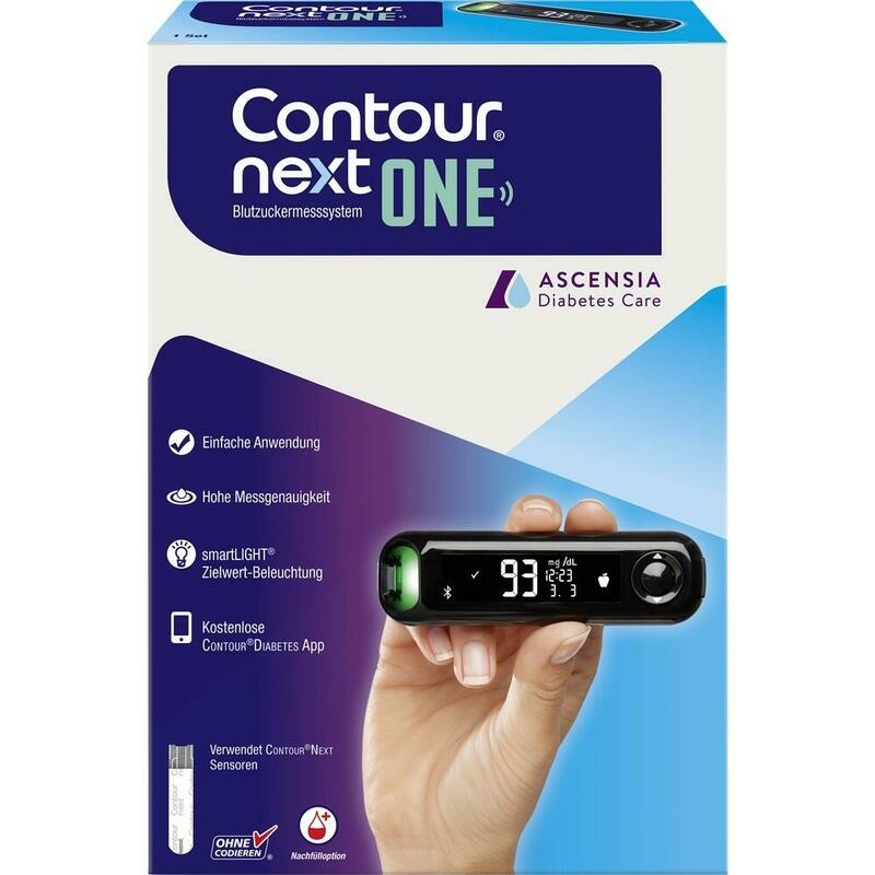 CONTOUR Next One Set Blutzuckermessgerät mg/dl