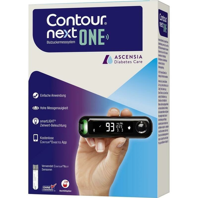 CONTOUR Next One Set Blutzuckermessgerät mg/dl