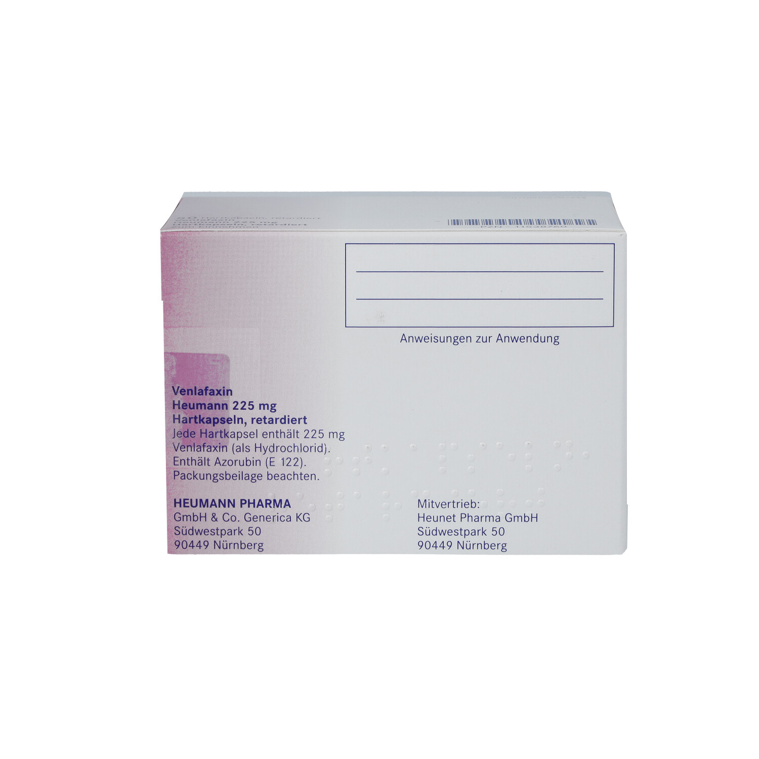 VENLAFAXIN Heumann 225 mg Hartkapseln retardiert
