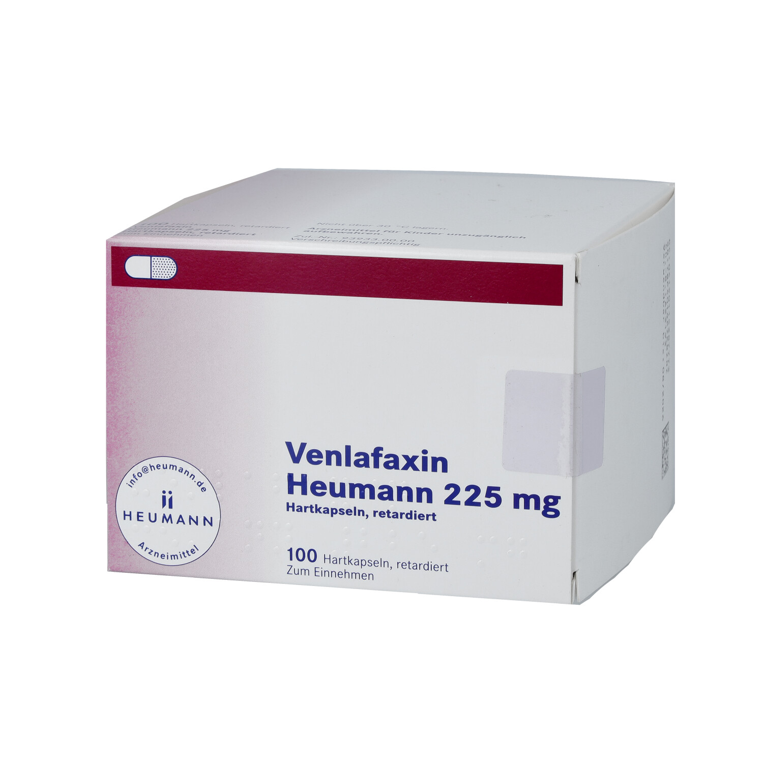 VENLAFAXIN Heumann 225 mg Hartkapseln retardiert