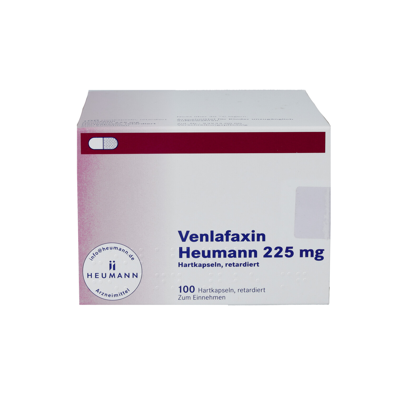 VENLAFAXIN Heumann 225 mg Hartkapseln retardiert