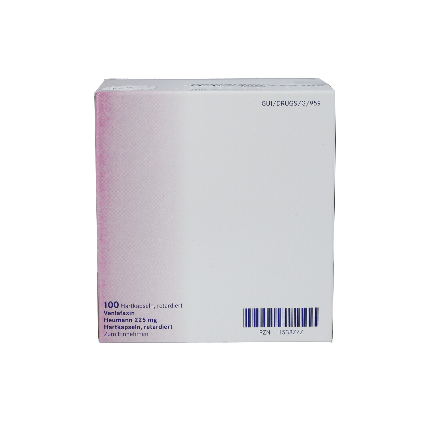 VENLAFAXIN Heumann 225 mg Hartkapseln retardiert