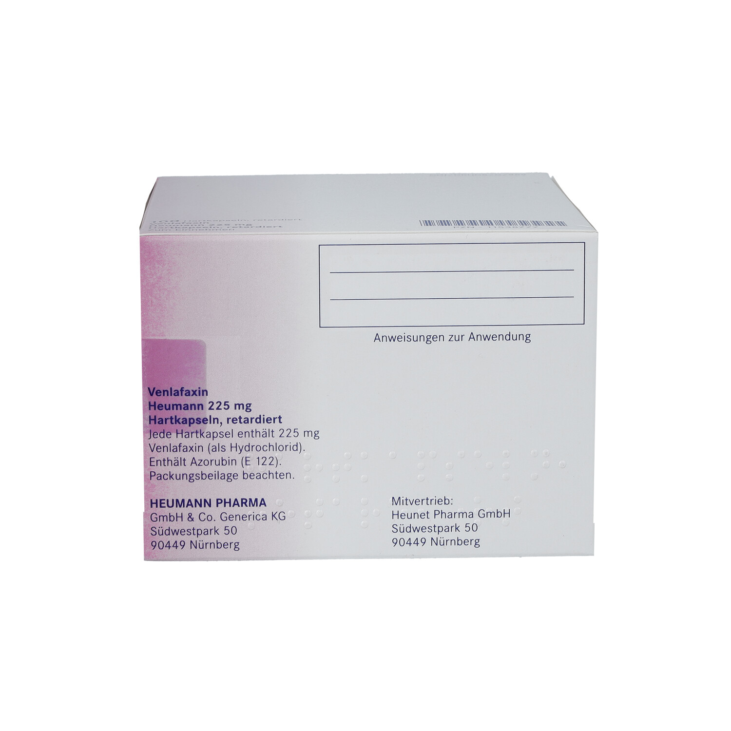 VENLAFAXIN Heumann 225 mg Hartkapseln retardiert