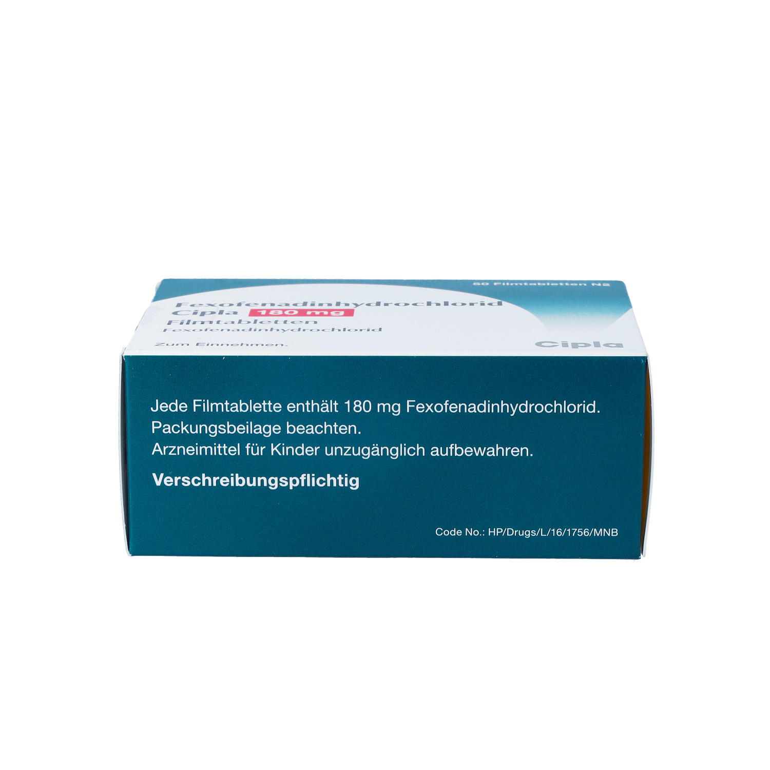 FEXOFENADINHYDROCHLORID Cipla 180 mg Filmtabletten