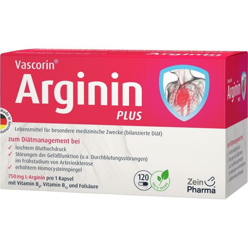 VASCORIN Arginin Plus Kapseln