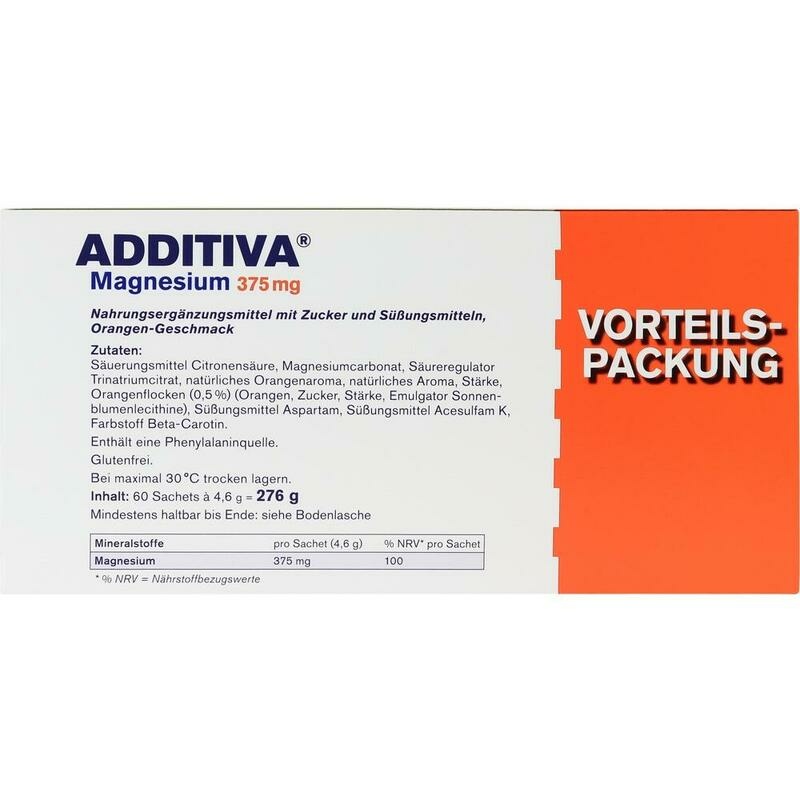 ADDITIVA Magnesium 375 mg Sachets