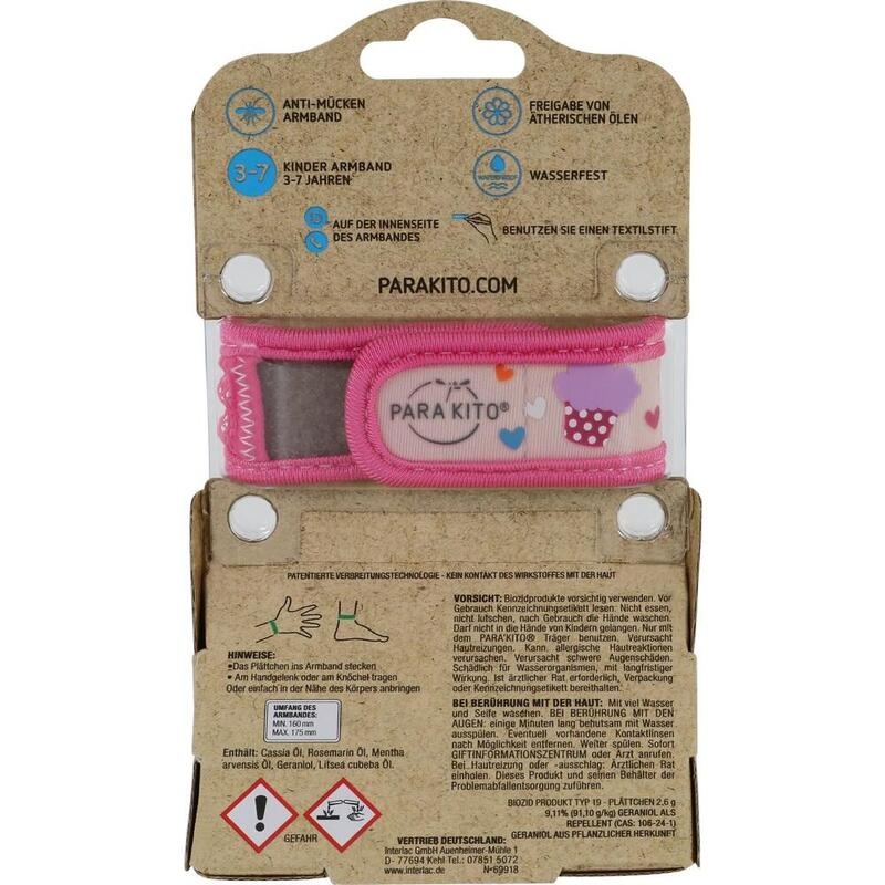 PARA KITO Mückenschutz Armband Kids