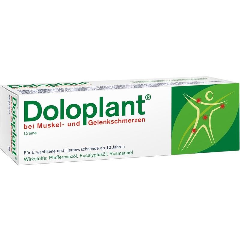 DOLOPLANT bei Muskel- und Gelenkschmerzen Creme