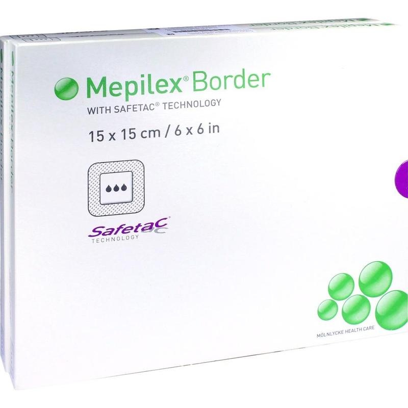 MEPILEX Border Schaumverband 15x15 cm