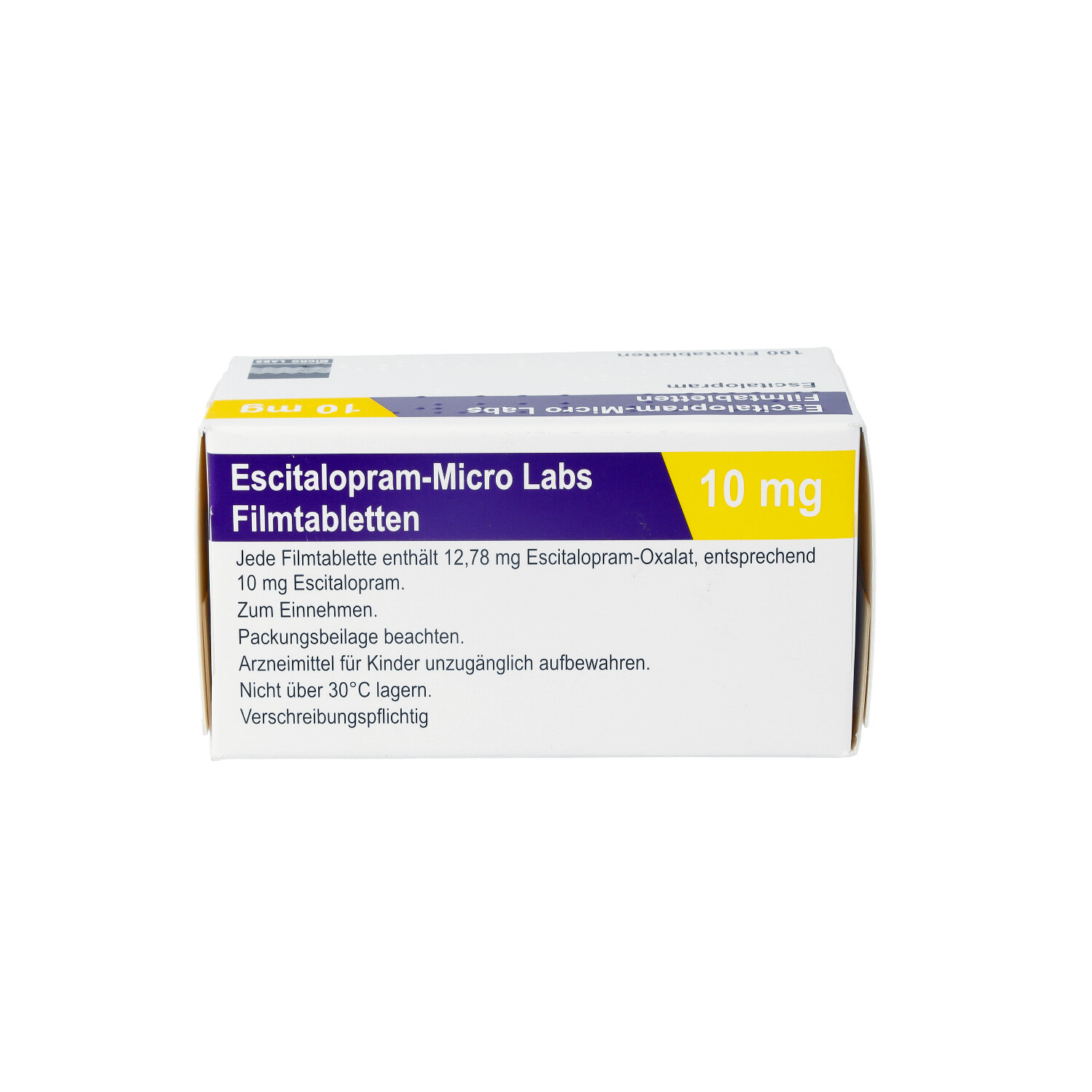 ESCITALOPRAM Micro Labs 10 mg Filmtabletten