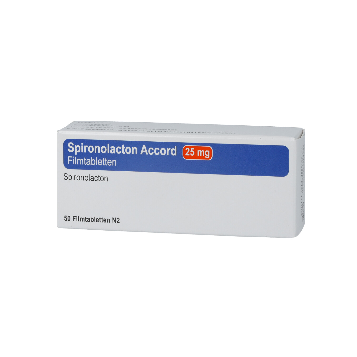 SPIRONOLACTON Accord 25 mg Filmtabletten