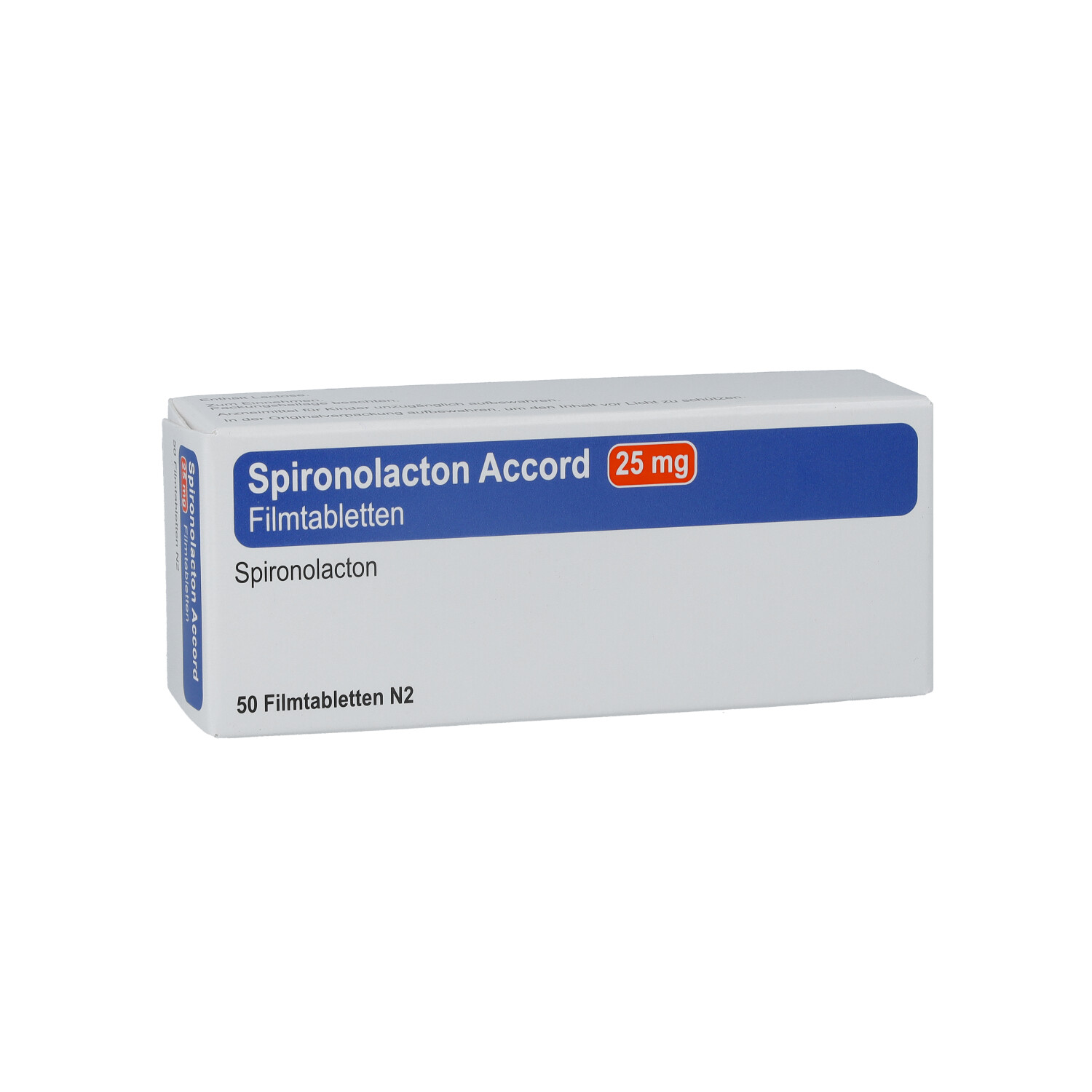 SPIRONOLACTON Accord 25 mg Filmtabletten