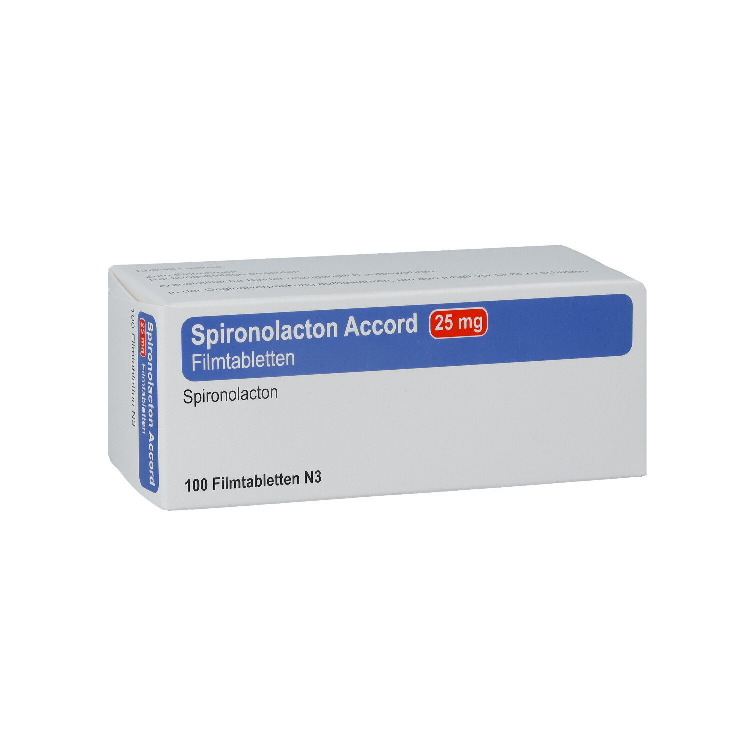 SPIRONOLACTON Accord 25 mg Filmtabletten