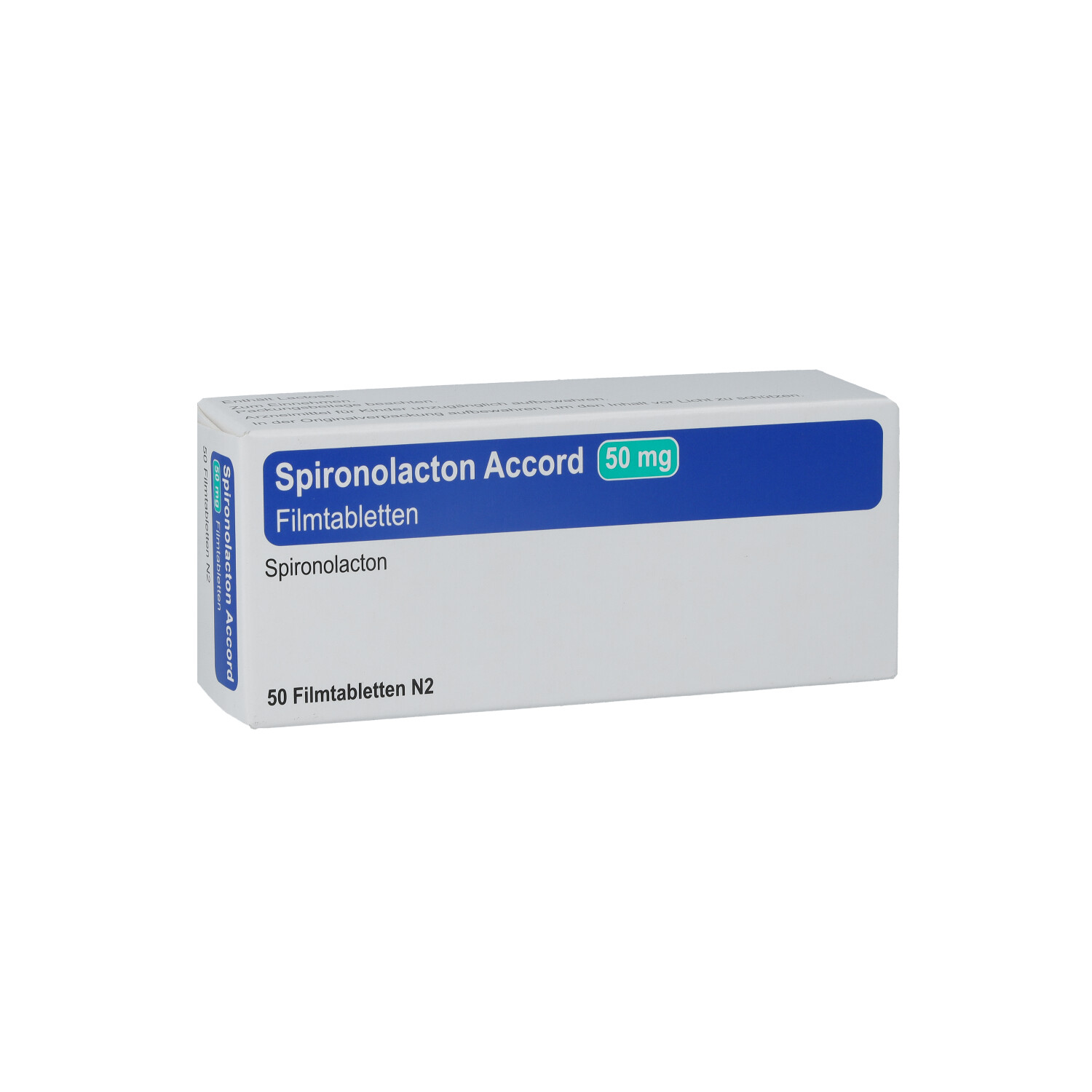 SPIRONOLACTON Accord 50 mg Filmtabletten