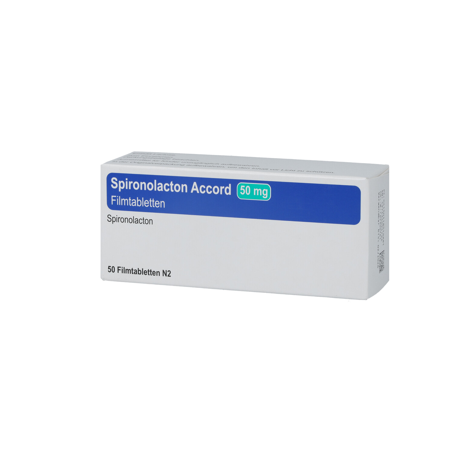 SPIRONOLACTON Accord 50 mg Filmtabletten