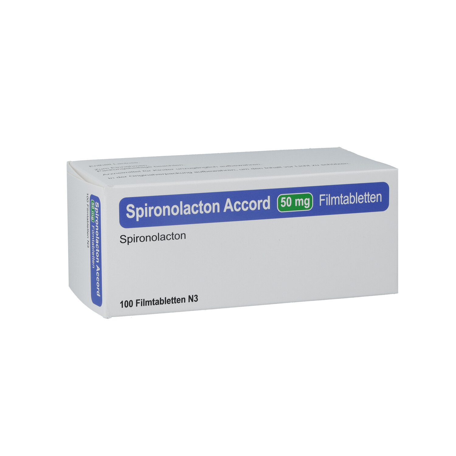 SPIRONOLACTON Accord 50 mg Filmtabletten