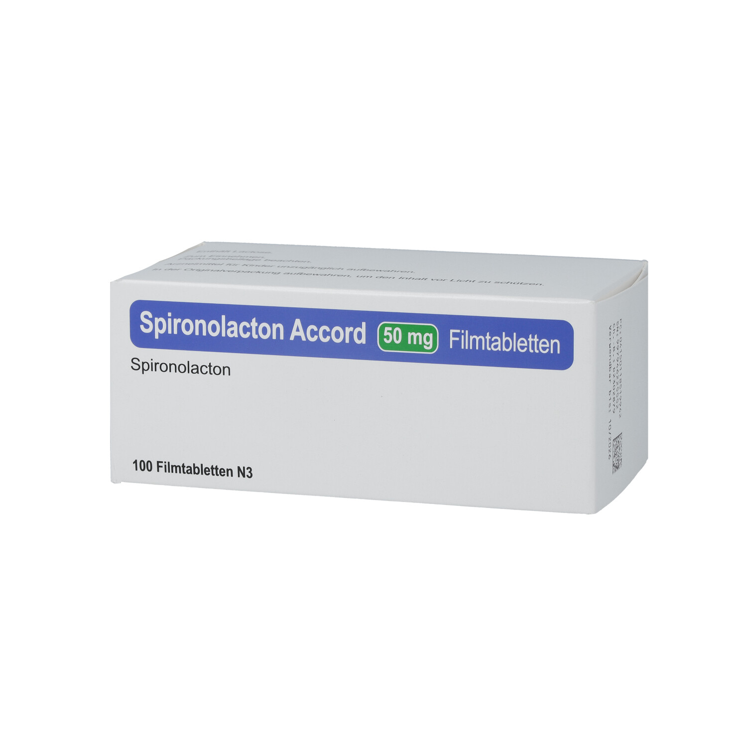 SPIRONOLACTON Accord 50 mg Filmtabletten
