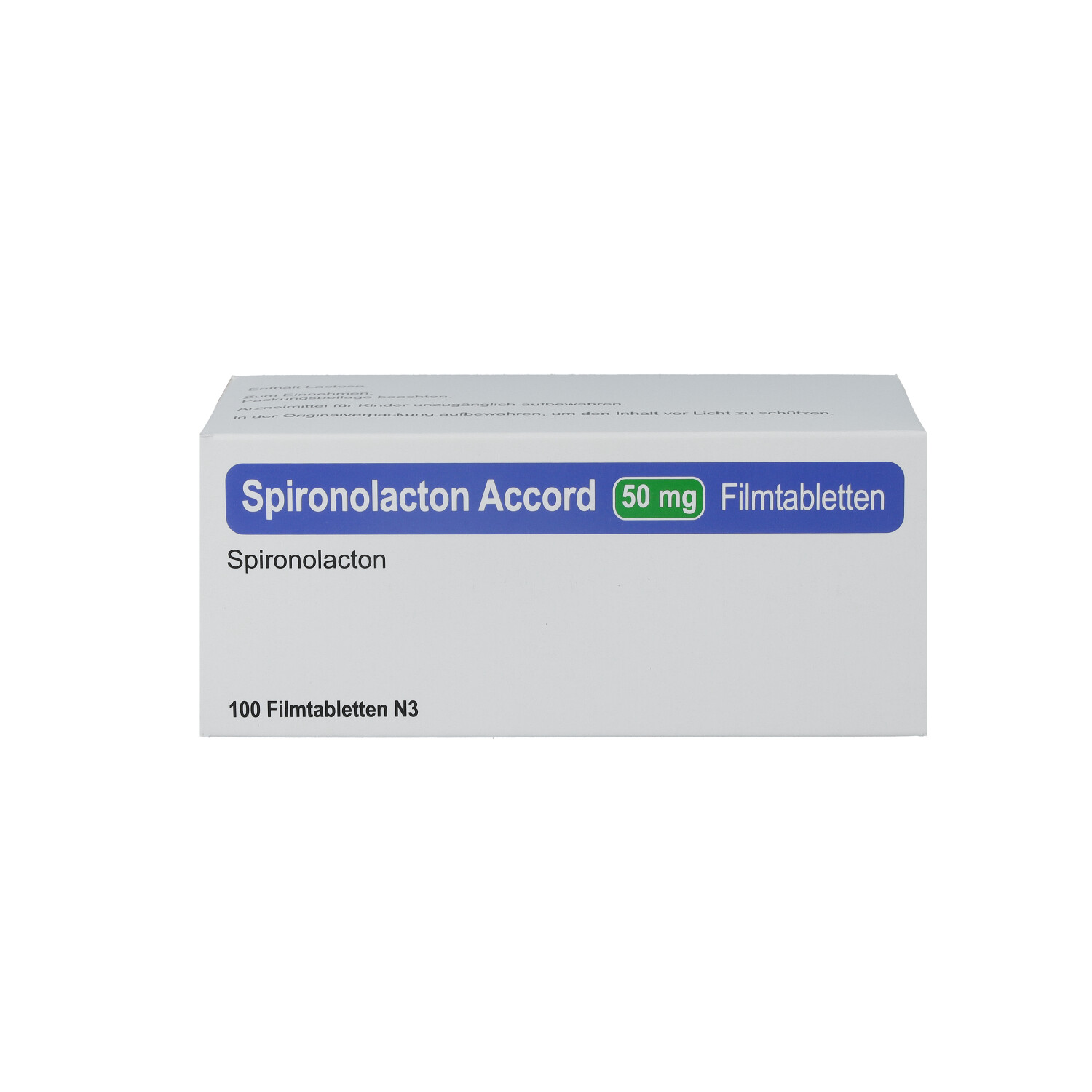 SPIRONOLACTON Accord 50 mg Filmtabletten