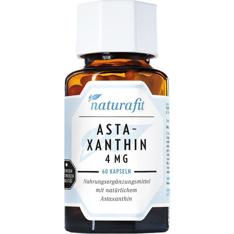 NATURAFIT Astaxanthin 4 mg Kapseln