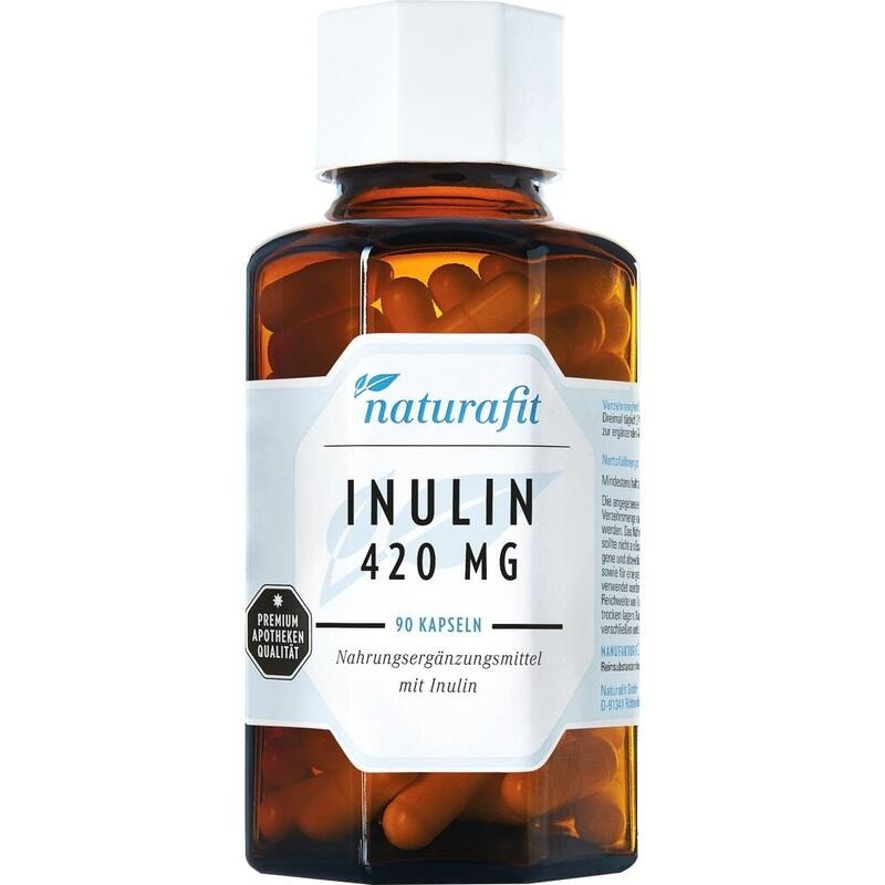 NATURAFIT Inulin 420 mg Kapseln