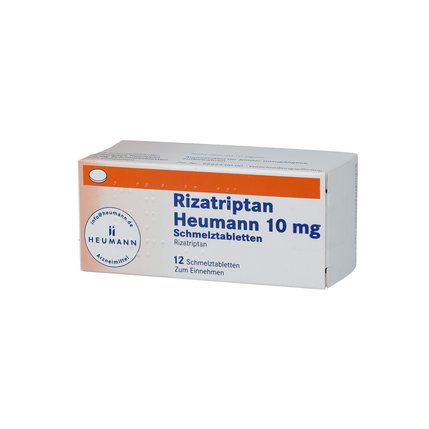 RIZATRIPTAN Heumann 10 mg Schmelztabletten
