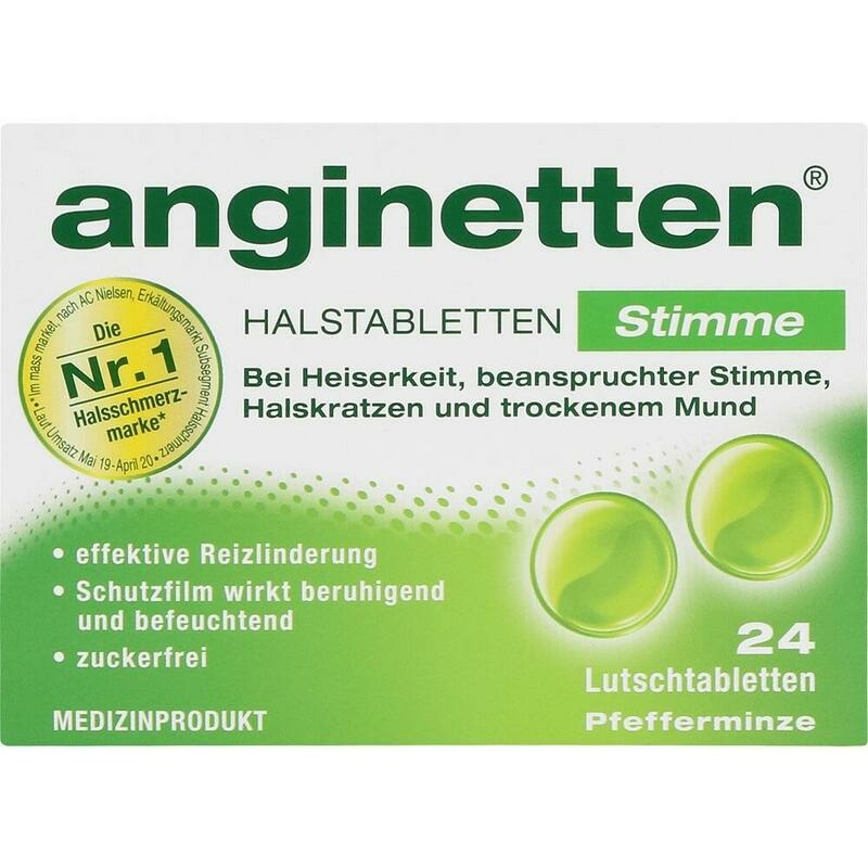 ANGINETTEN Stimme Lutschtabletten