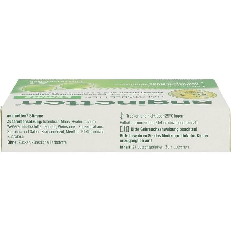 ANGINETTEN Stimme Lutschtabletten