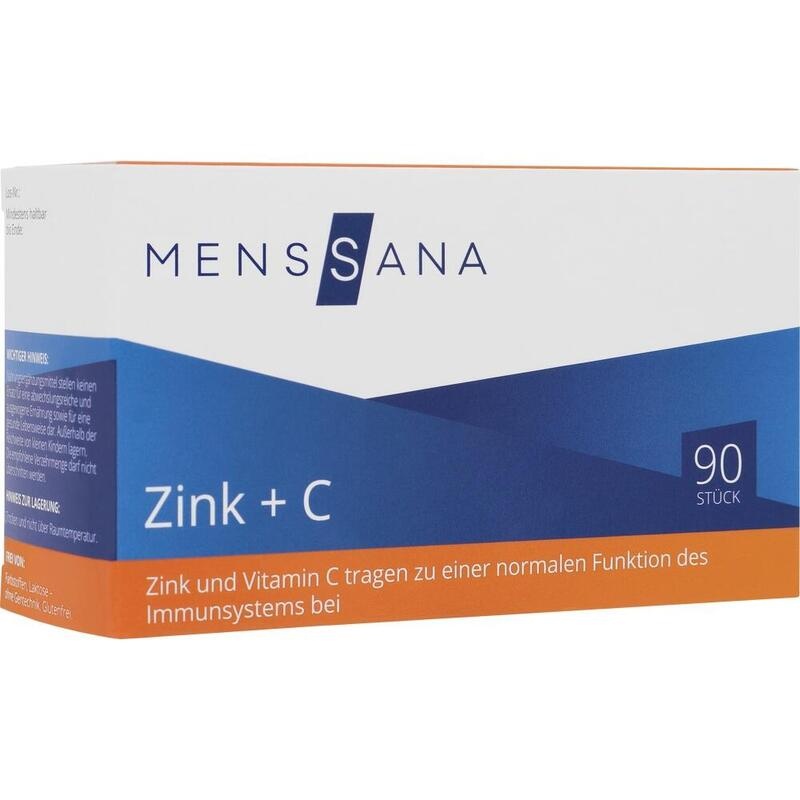 ZINK+C MensSana Lutschtabletten