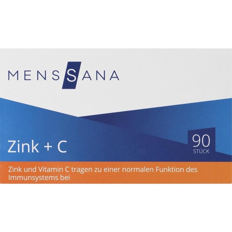 ZINK+C MensSana Lutschtabletten