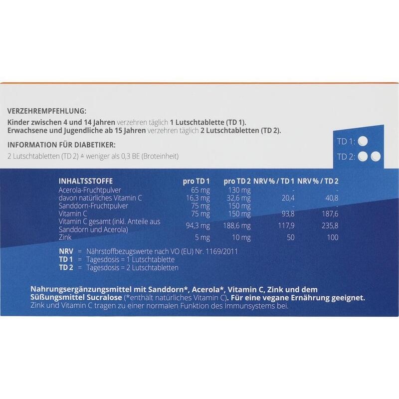 ZINK+C MensSana Lutschtabletten