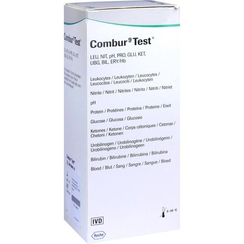 COMBUR 9 Test Teststreifen