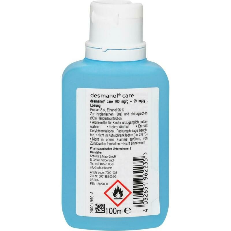 DESMANOL care alkoholische Händedesinfektion