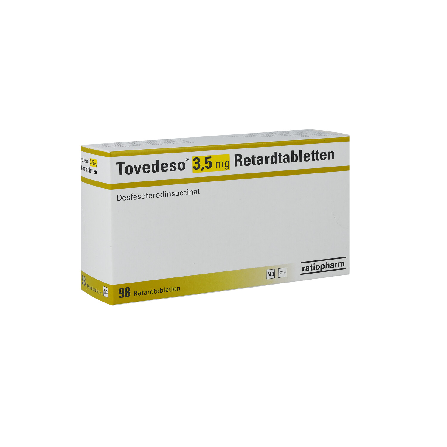 TOVEDESO 3,5 mg Retardtabletten