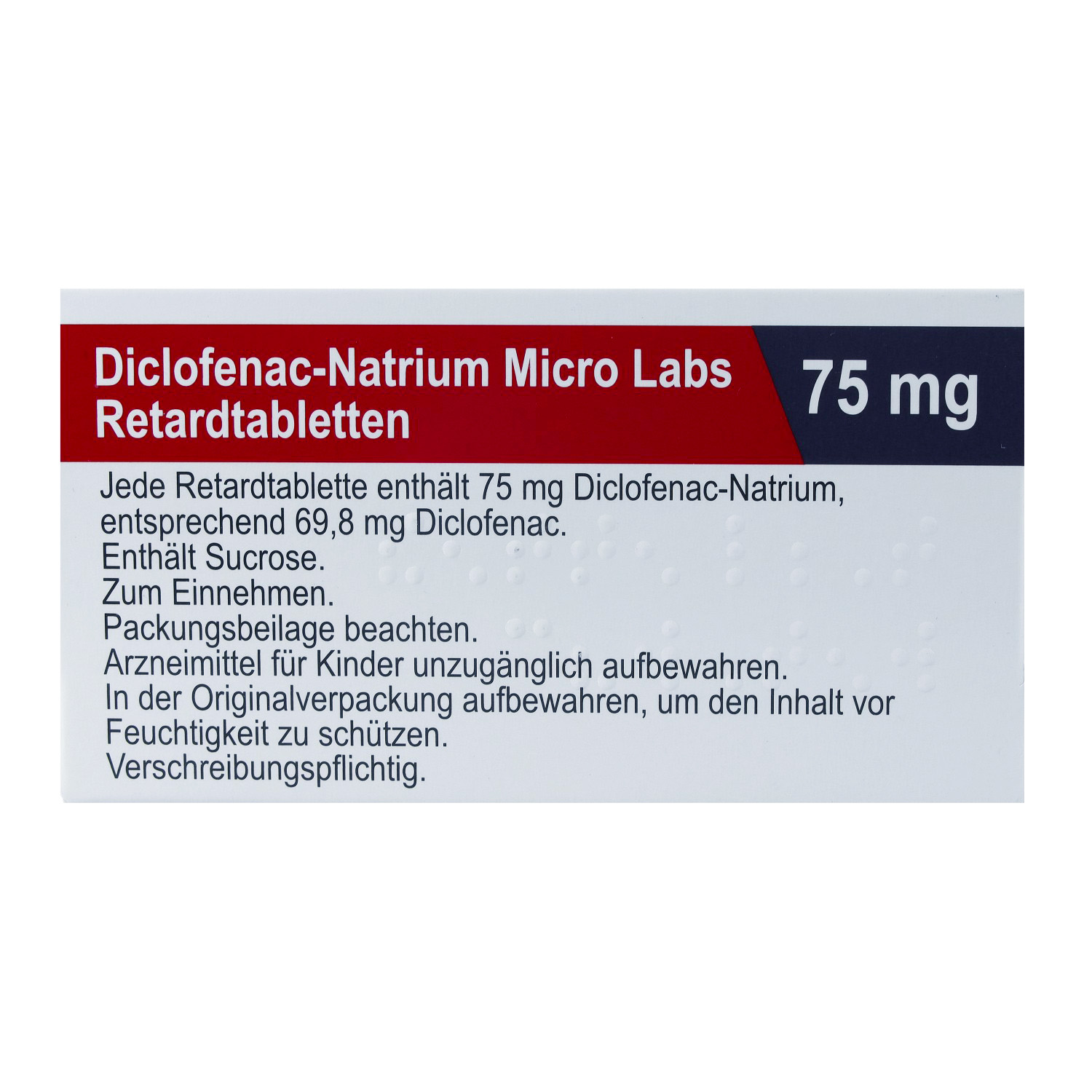 DICLOFENAC Natrium Micro Labs 75 mg Retardtabl.