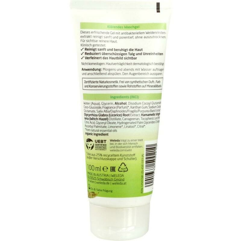 WELEDA NATURALLY CLEAR klärendes Waschgel